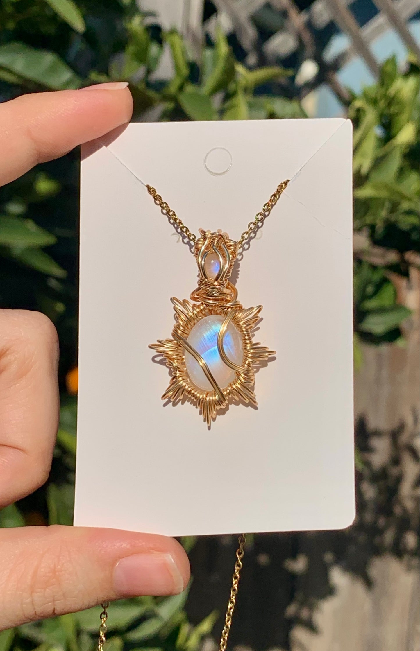 Moonstone ‘Sol’ Pendant