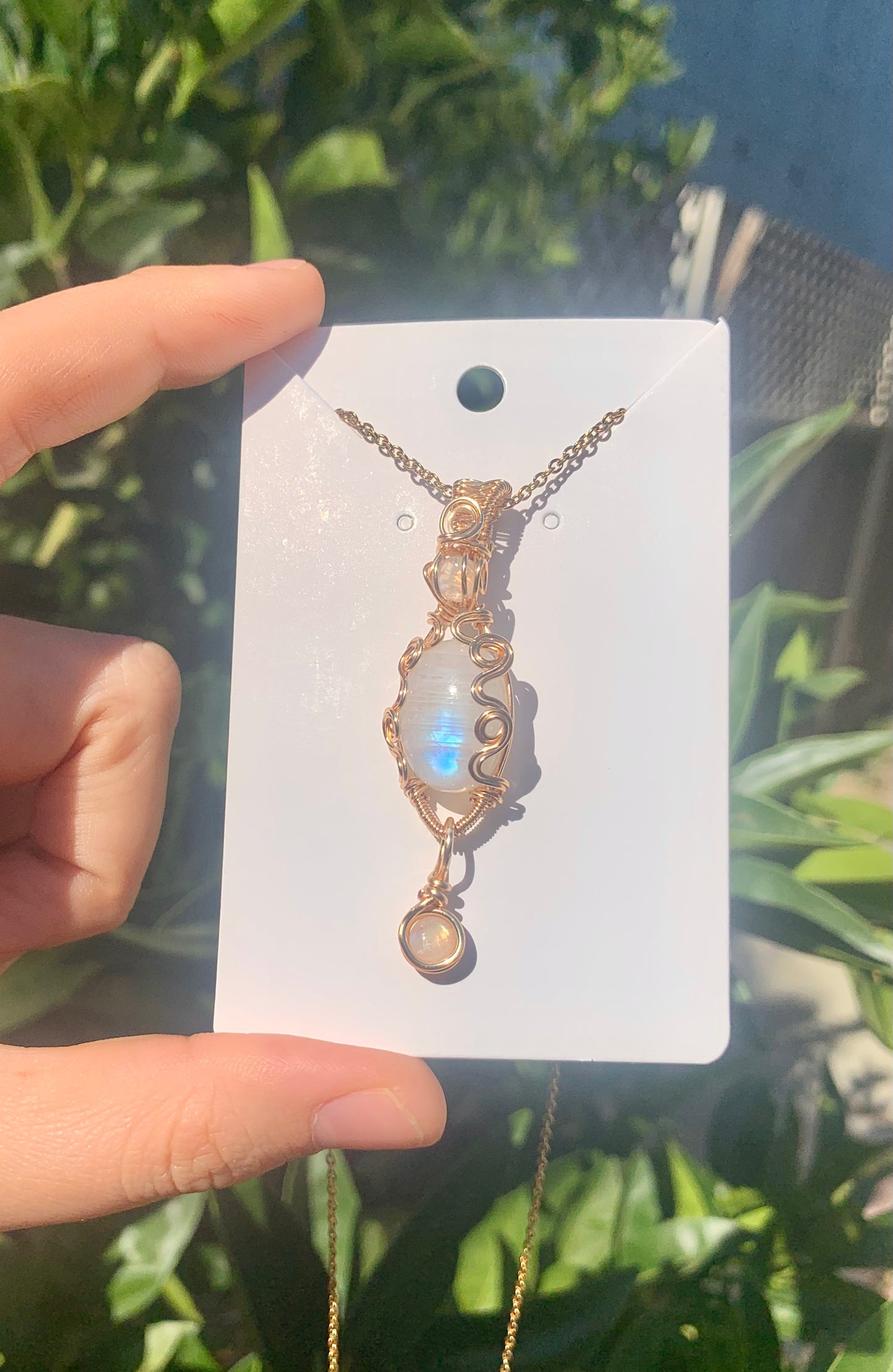 Triple Moonstone Gold